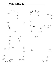 Hebrew alphabet connect the dots worksheet for children - free printable educational resource