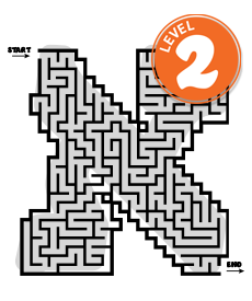 Hebrew Aleph maze level 2 - challenging puzzle for children learning Hebrew alphabet
