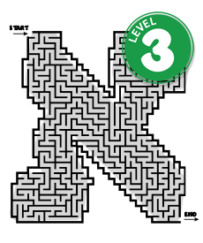Advanced Hebrew Aleph letter maze - Super Torah educational puzzle game